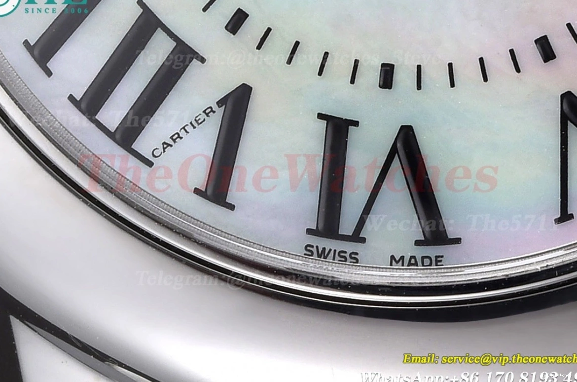 NH05 SS Dial Cartier Ballon 33mm Bleu GDF Mop De LE 0321